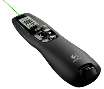 Logitech R800 Professional Presenter - Laserpointer + Powerpoint-Steuerung