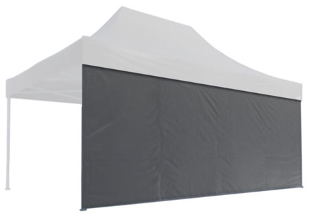 Mastertent Seitenwand geschlossen 6m - Cool Grey