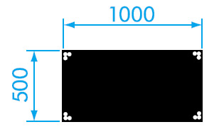 Prolyte Stagedex Topline 1,00x0,50m