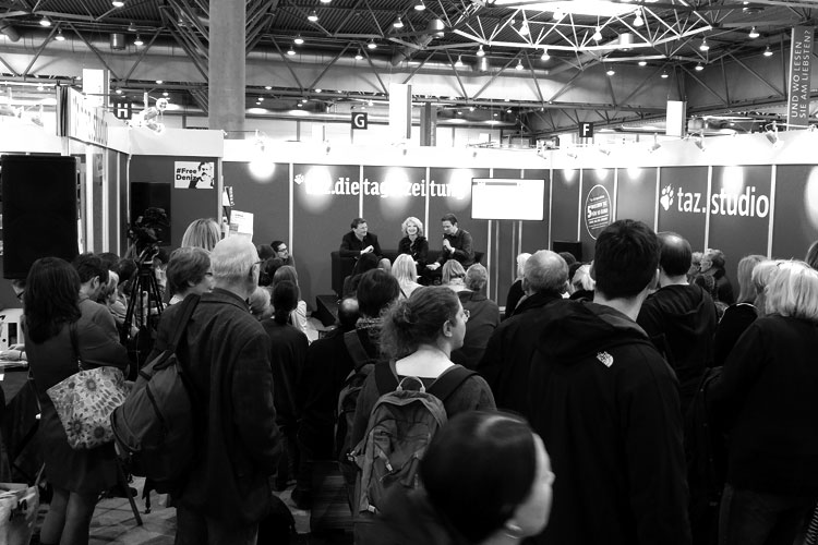 Leipziger Buchmesse 2017 taz Stand Überblick Leipziger Buchmesse 2017 taz Stand Überblick