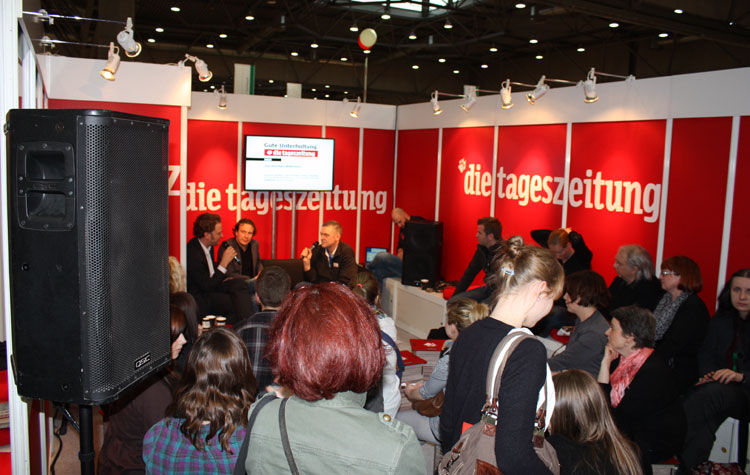 2012 - TAZ - Buchmesse Leipzig - Lesung