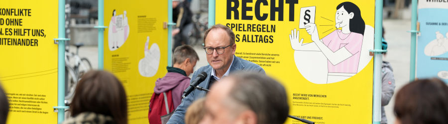 2025 Stiftung Forum Recht - Pop-Up-Ausstellung „Recht – Spielregeln im Alltag“, Leipzig
