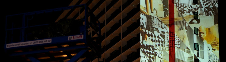 Geb&auml;udemapping - Hochhaus Halle Neustadt 2025