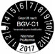 Prüfplakette BGV-C1