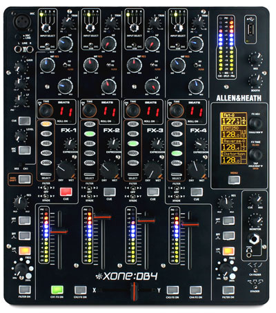 Allen & Heath Xone:DB4 Digitaler Clubmixer