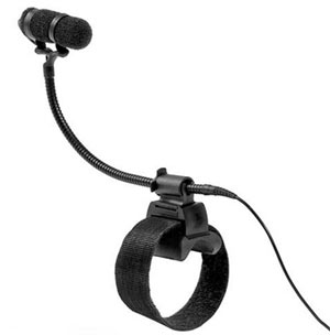 Mikrofon DPA d:vote 4099 schwarz Supernierencharakteristik mit Universalclip