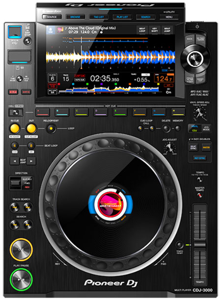 Pioneer CDJ-3000 Flaggschiff-Multiplayer