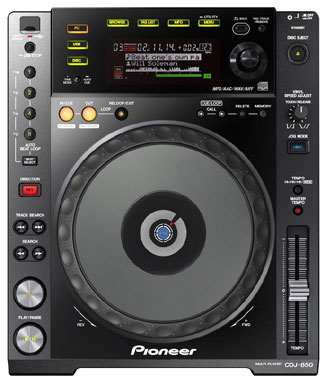 Pioneer CDJ 850 pitch- und scratchbarer Profi CD Player mit USB