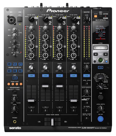 Pioneer DJM 900SRT 4-Kanal Profimixer Top