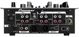 Pioneer DJM 250 Mixer Anschlüsse