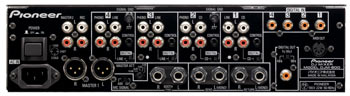 Pioneer DJM 800 Anschl&uuml;sse