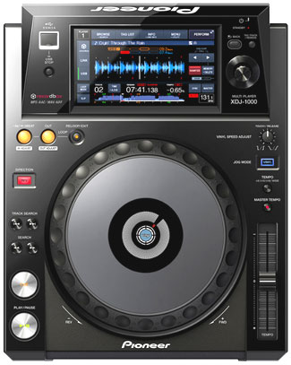 Pioneer XDJ-1000 pitch- und scratchbarer Profi MP3 Player mit LAN und Touchscreen