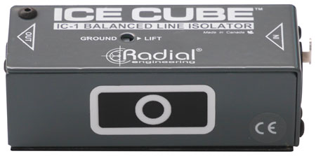 Radial IceCube IC-1 Balanced XLR Line Isolator