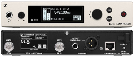 Sennheiser EW500 G4 DW-Band Funkempfänger