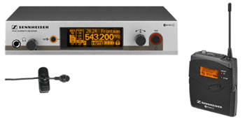 Funkmikro Sennheiser ew 352 G3 E-Band Lavalier Ansteckmikro Niere