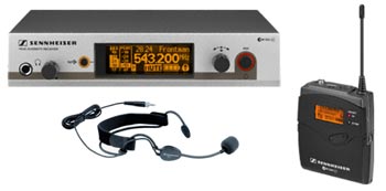 Funkmikro Sennheiser ew 352 G3 E-Band Headset Super-cardioid